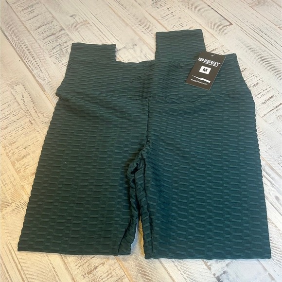Energy‎ fitAnti-Cellulite High Waisted leggings 3 pairs NWTTextured Leggings SzM - Picture 7 of 11